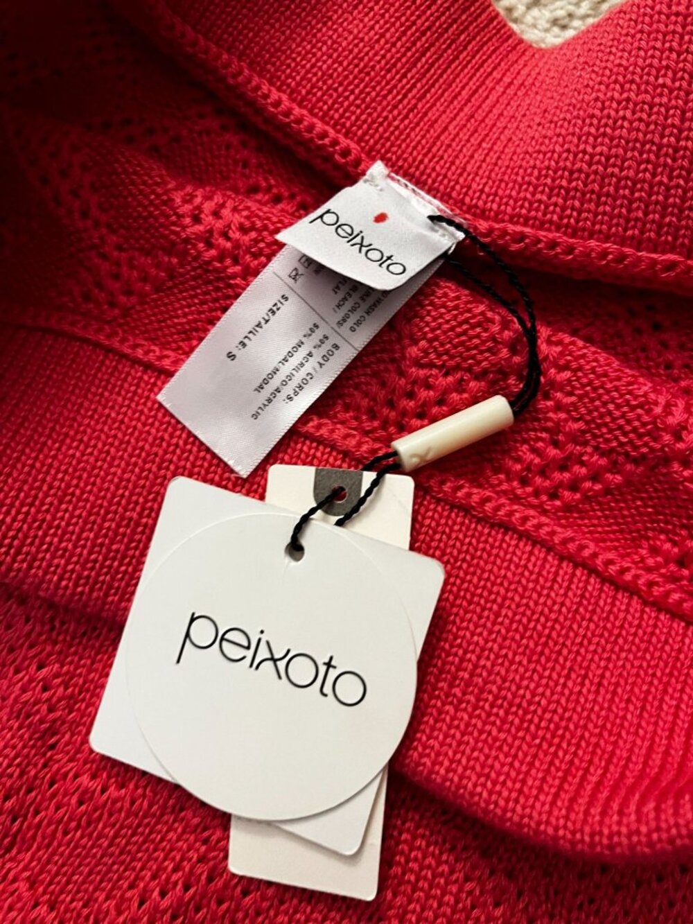 NWT Anthropologie Peixoto Leni Knit Midi Skirt Pink Sz Small - Picture 7 of 9